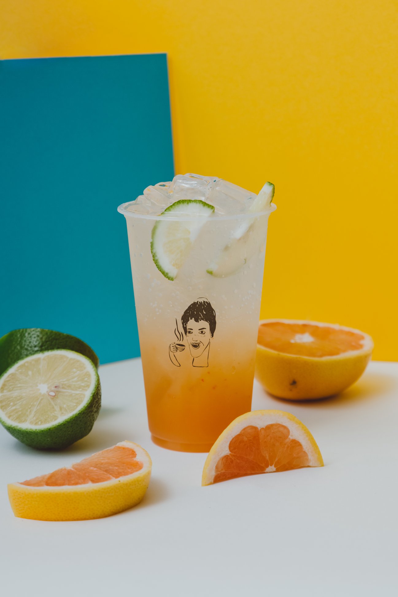 香柚檸檬氣泡飲