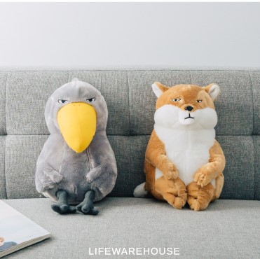 厭世動物抱枕NT$390