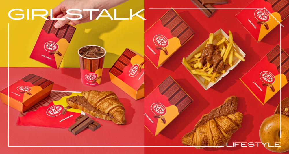 巧克力控瘋掉！「拉亞漢堡ＸKITKAT」推限定聯名早午餐！「奇脆勁辣炸雞芝加哥堡」爆漿要吃～再抽東京來回機票！