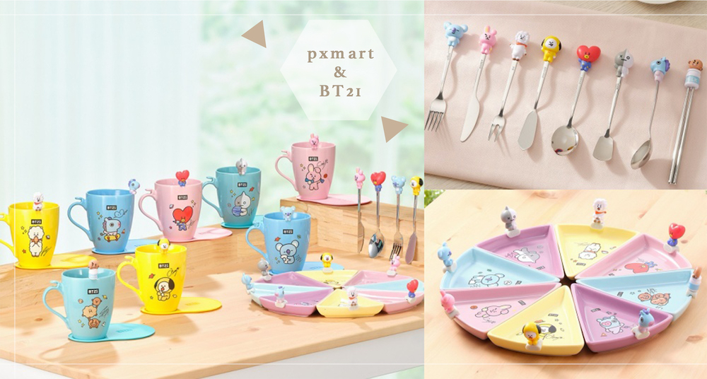 宇宙明星BT21降落全聯啦～24款商品獨家集點換購活動，門檻最低2點即可加價購，萌度爆表！