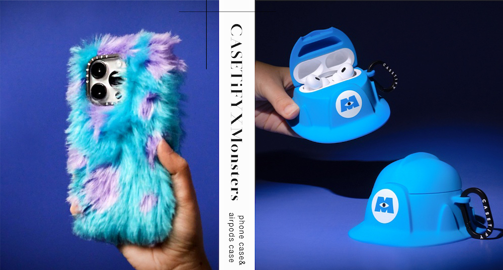 毛怪手機殼可愛翻！CASETiFY最新「怪獸電力公司」週邊這天開賣！大眼仔「安全帽」AirPods保護殼太想收～