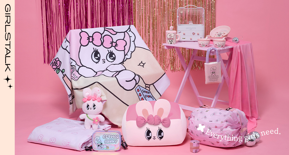 康是美全新加價購是「Esther Bunny艾絲樂小兔」！ 兔兔懶骨頭、三層化妝收納箱、公仔杯蓋馬克杯等太可愛！