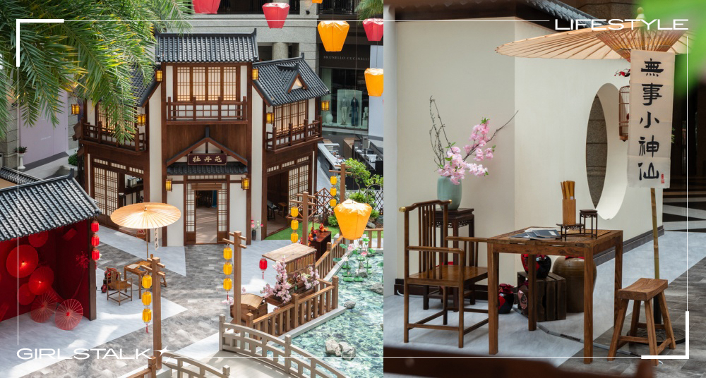 一秒穿越！BELLAVITA全新造景「寶麗古鎮」打造江南小橋流水！神還原宋代古茶樓、糕餅舖市集美出新高度！