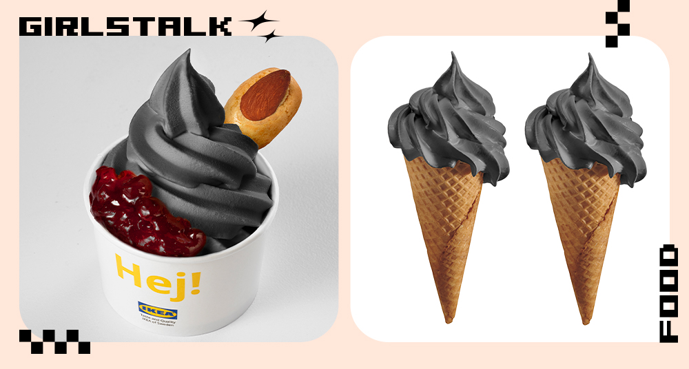IKEA暗黑系霜淇淋限時登場！萬聖節限定「竹炭檸檬霜淇淋」只開賣一個月，還有「幽暗宇宙霜淇淋」！