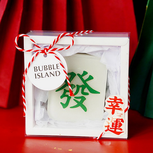 Pinkoi聖誕禮盒賞1.麻將 發財手工皂，NT.389