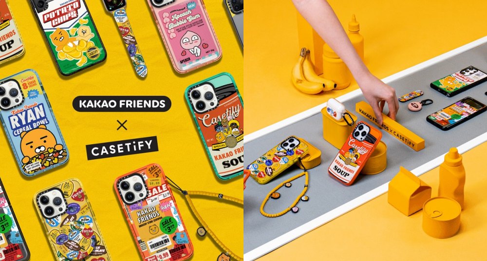 CASETiFYＸKAKAO FRIENDS二度攜手推出聯名系列，大玩美式復古風！