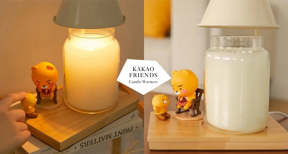 萊恩控必收！KAKAO FRIENDS推出「萊恩＆春植蠟燭暖燈」，當作夜燈也超實用！