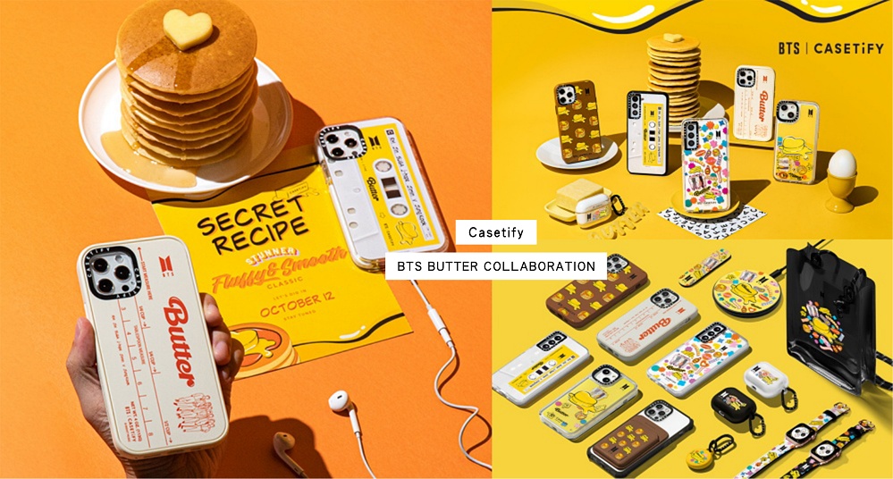 阿米們必入手！CasetifyＸBTS聯名推出《Butter》系列，奶油配色實在太療癒！