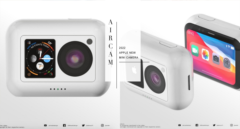 蘋果將推出迷你相機「AirCam」！五款夢幻配色、支援高畫質影片等超狂功能搶先曝光！