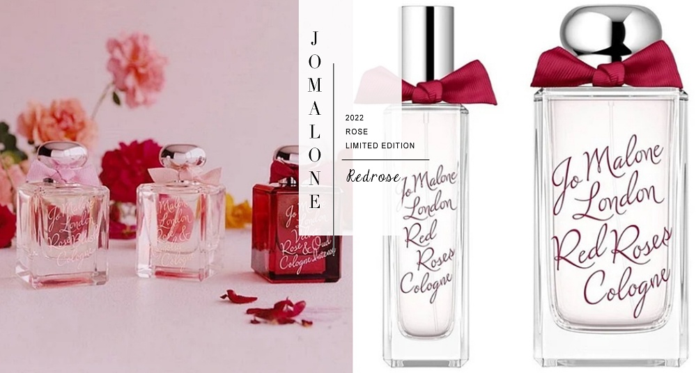 手寫字美炸！Jo Malone London 2022限量玫瑰系列，瓶身配上緞帶超浪漫！