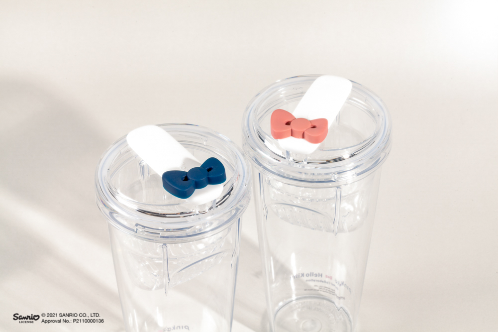 3.PinkoiXHello Kitty 漂浮奶茶杯套組(午夜藍),NT.1,580