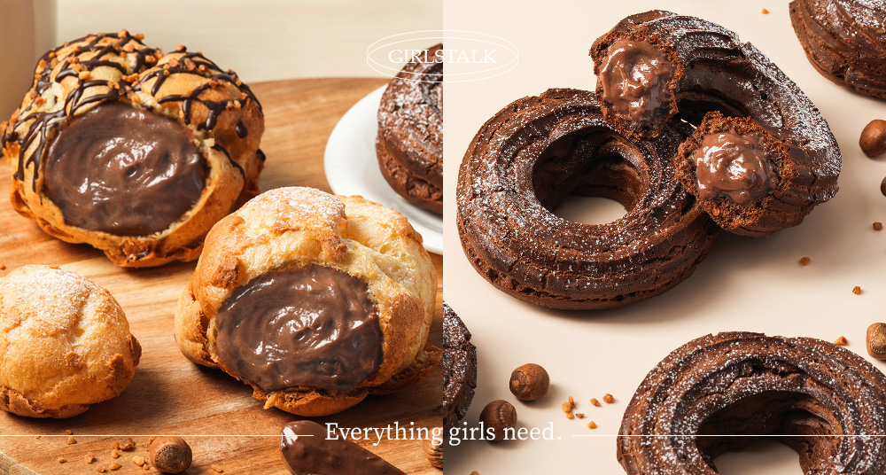 免費吃泡芙！beard papa’s「榛果可可&皇家奶茶泡芙」新登場，加碼黑甜圈、焦糖榛果耶克超對味！