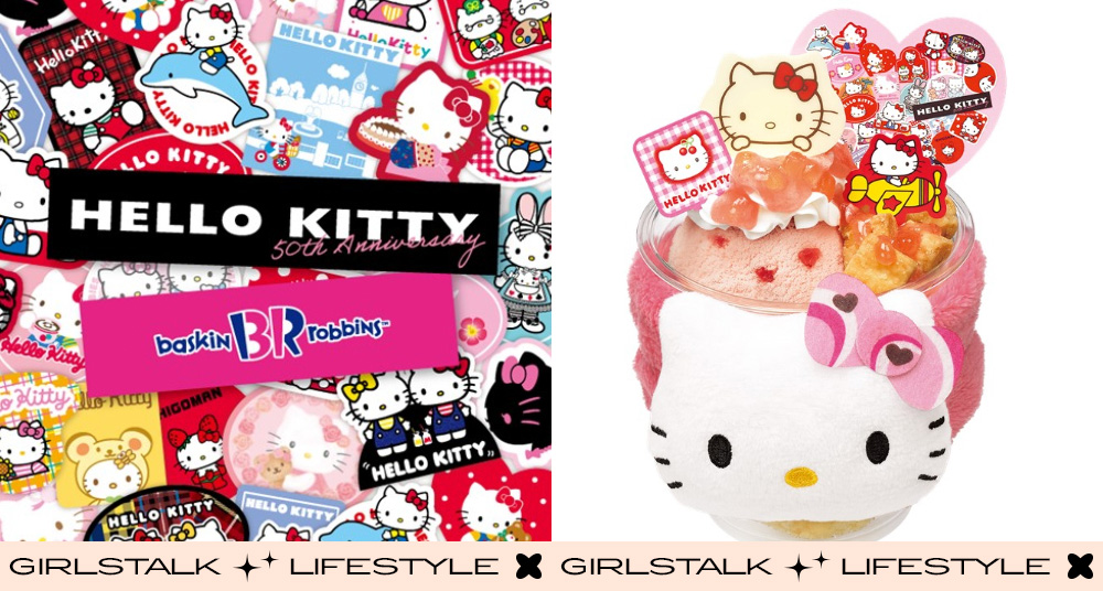Kitty杯套免費送！31冰淇淋聯名「Hello Kitty 50週年」生日蘋果派聖代必吃，再送「Kitty冰淇淋吊飾」限量要搶！