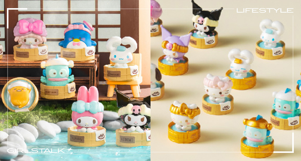 是金色Kitty！7-11最新「三麗鷗家族迷你溫泉」盲盒，超稀有「金色酷洛米、人魚漢頓」共20款要收！