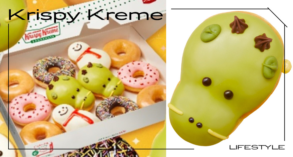 抹茶控要吃！Krispy Kreme龍年限定甜甜圈，呆萌「抹茶小龍、巧克力雪人」網友直呼：太可愛！