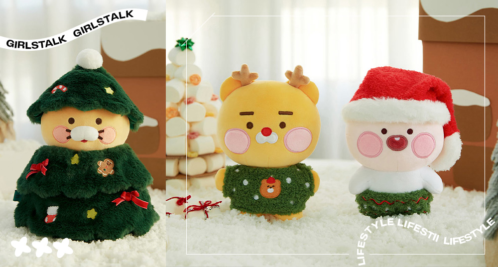 KAKAO FRIENDS聖誕系列開賣！ 春植脫下聖誕樹藏著驚喜，萊恩變身麋鹿也太萌～