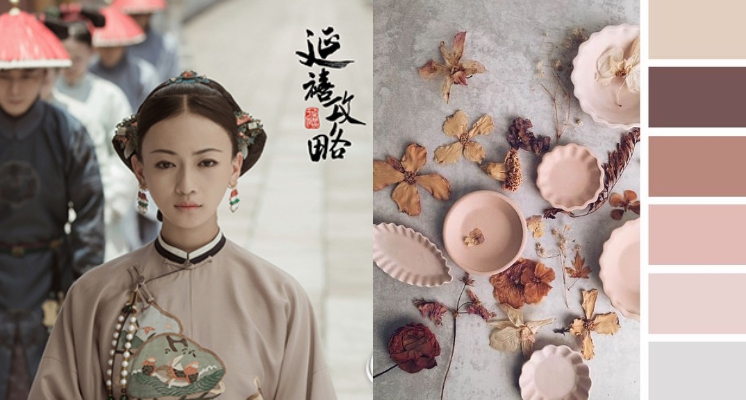 《延禧攻略》整體視覺被讚爆就是因為這顏色！「文青灰色調」莫蘭迪色橫掃手機桌面