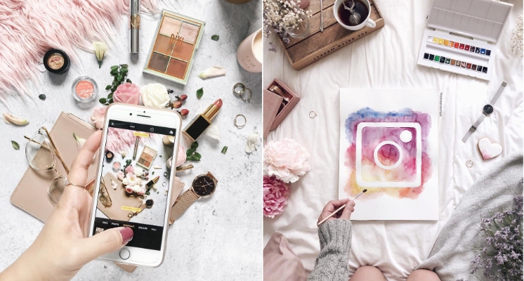 想進步就直接模仿部落客的照片吧！學會 IG 熱門空拍照「Flat Lay」的 5 個秘訣