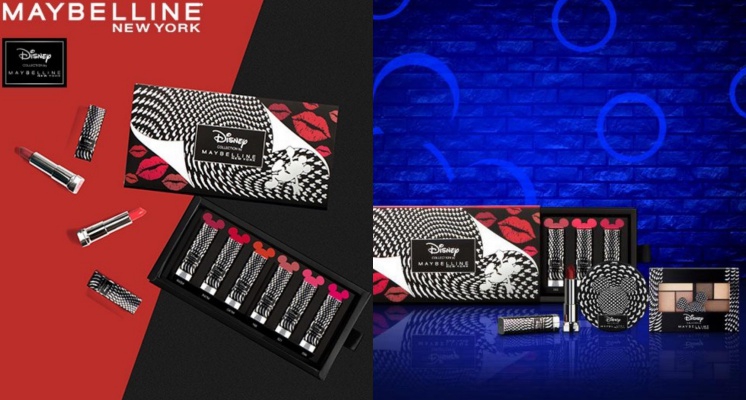 迪士尼美妝控注意！Maybelline推出聯名90週年限量彩妝，黑白風格真的超可愛！