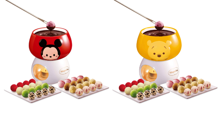  Häagen-Dazs迪士尼Tsum Tsum外帶巧克力鍋太可愛！聖誕節開趴不拿出來獻寶怎麼行？
