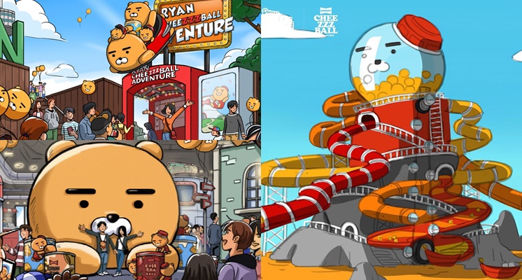 想和萊恩玩雲霄飛車！全球第一座「KaKao Friends主題樂園」即將酷炫登陸韓國首爾塔♡