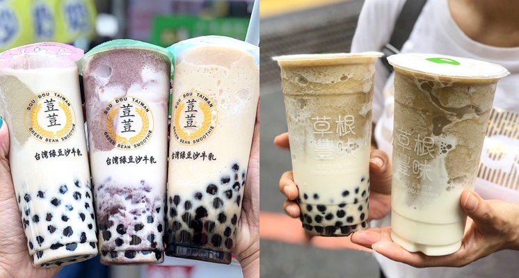 沙很大！全台TOP5濃郁值破表「綠豆沙牛奶」，沙沙綿密的古早味有夠銷魂啊～♡