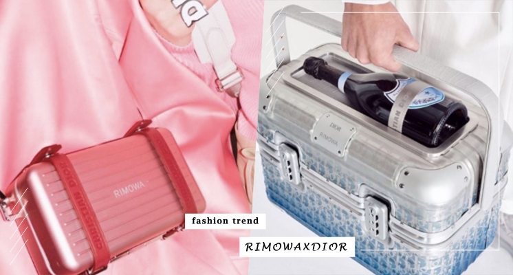 RIMOWAxDIOR迷你側背行李箱好夢幻♡超美「莓果閃耀粉」配色，美度直衝天際！