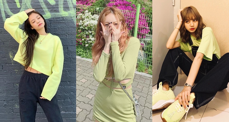 一眼就入坑！韓國女星泫雅、Jennie正夯「酪梨色」穿搭，不論你是時尚系還是文青派穿上質感大飆升！♡