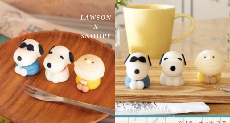 SNOOPY出現在日本LAWSON超商！超療癒「SNOOPY和菓子」這天限量開賣！