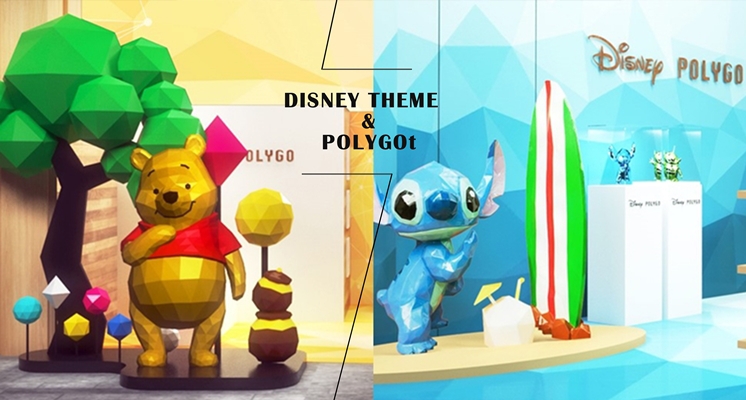 宛如精品般的閃閃逼人！迪士尼快閃店「POLYGO Pop-Up」限定登台，可愛小熊維尼、史迪奇原型公仔根本超欠拍！♡