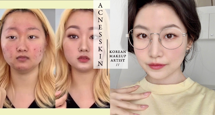 瑕疵肌也能變成無暇水光肌！韓國彩妝師親自傳授的4個底妝小技巧，痘疤暗沉通通被隱形還超持妝！