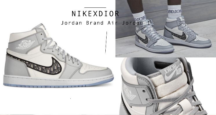 等好久！這雙集其華麗於一身的NIKE x DIOR聯名鞋款終於登場～NIKE把Logo變成Dior經典老花真的太燒！