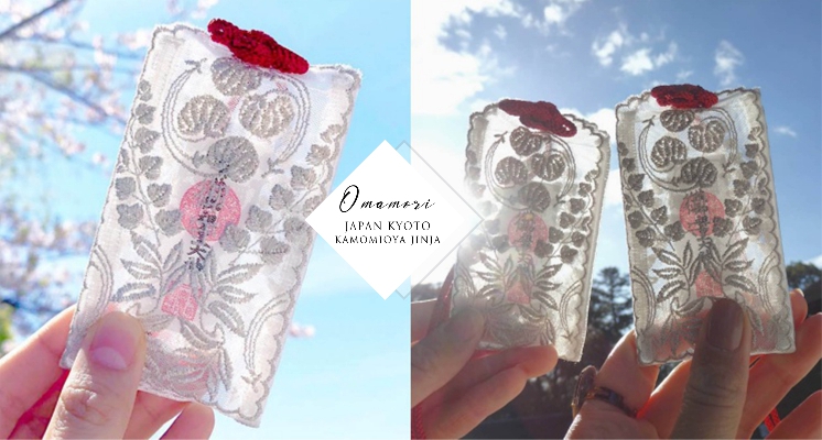 這御守實在太仙了！京都神社推出超夢幻的「白色蕾絲御守」，讓你桃花運旺滿一整年♡