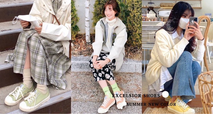 每雙都我買！EXCELSIOR餅乾鞋春夏「蘇打系列」新配色太可愛♡冰淇淋蘇打讓你一秒變身小清新！