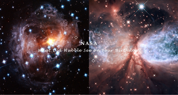 屬於你的生日星空！NASA哈伯太空望遠鏡30週年，帶你找出生日時的那片美麗星空～