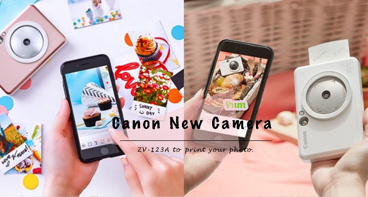 Canon推超薄「隨身拍立得」！隨拍隨印超方便，大光圈＋自拍鏡讓你輕鬆拍出超仙美照♡