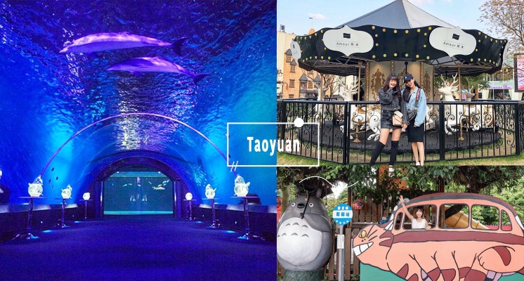 IG美照刷起來！桃園夯爆4大打卡景點，「Xpark水族館」180度環景海底世界～夢幻「旋轉木馬」超好拍♡
