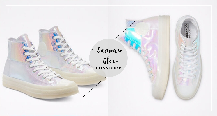 是哪位小仙女的鞋掉了？Converse 推出獨角獸配色Chuck70，閃耀的夢幻光澤，開啟你夏日的浪漫氣息♡