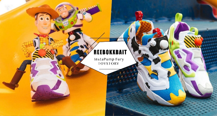 玩具粉必收！REEBOK X BAIT 胡迪＆巴斯光年聯名鞋款，終於開賣～胡迪和巴斯一人一腳感情不會散♡
