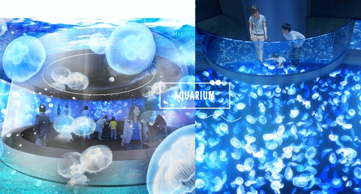 晴空塔「墨田水族館」七月重新開幕！360度環景海底世界極致夢幻，被藍光水母圍繞著太療癒♡