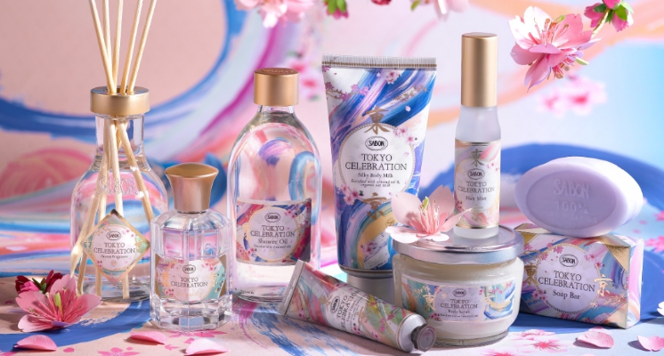 SABON 2020年七月 與万美聯名設計【晶透夢境限量系列】！共推出12品項，還包括首次推出的護髮香噴霧♡