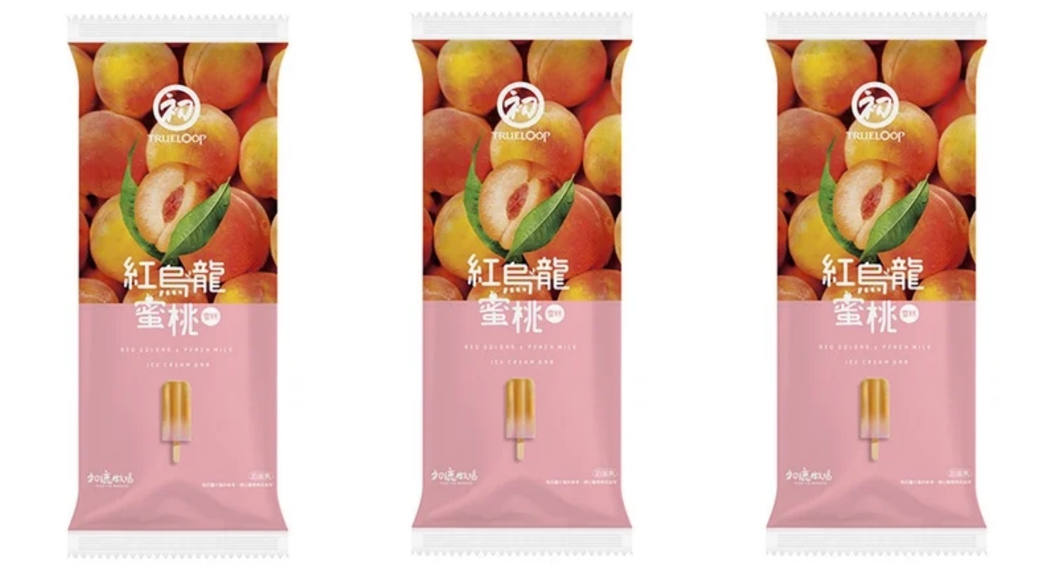 初鹿牧場再推限定雪糕！全新口味「紅烏龍蜜桃雪糕」粉嫩度破表、超有質感，家樂福限定開賣〜