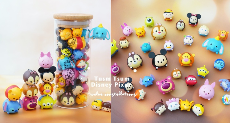 可愛魅力席捲全台！「迪士尼TSUM TSUM裝可愛」期間限定店登場，迷你公仔玻璃瓶+28款公仔通通帶回家～