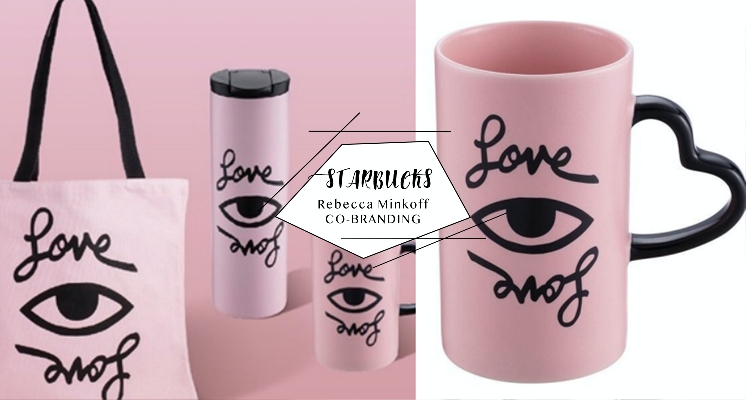 這系列全買單！星巴克 X Rebecca Minkoff 推出LOVE EYE粉紅馬克杯、手提袋根本欠買！就在這天開賣～