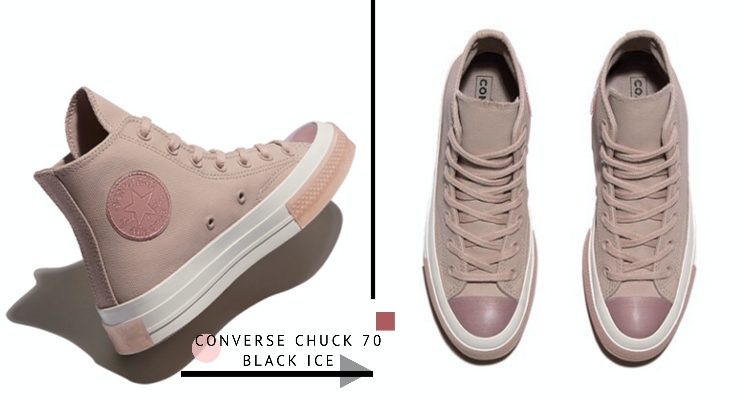 本季氣質擔當！全新Converse Chuck70 迷霧粉太美♡氣質滿分，溫柔小姊姊請收！