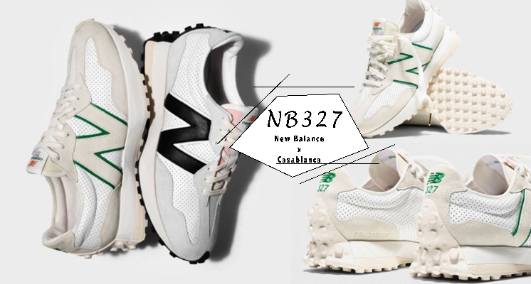 NB327又推新款！再度攜手Casablanca推出全新設計，復古網球風超迷人♡台灣這天開賣！
