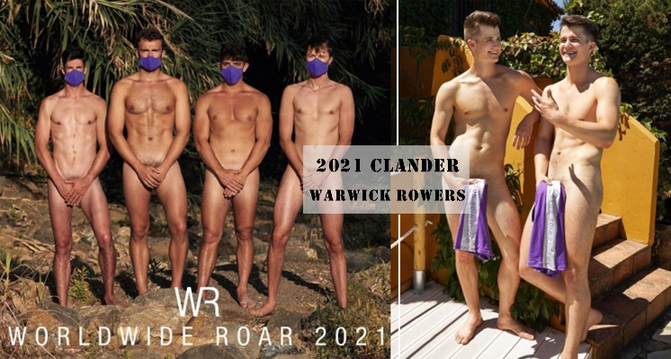 鼻血噴好噴滿！英國划船隊「2021全裸年曆」出爐，一口氣12位天菜級肌肉猛男實在太養眼啦！
