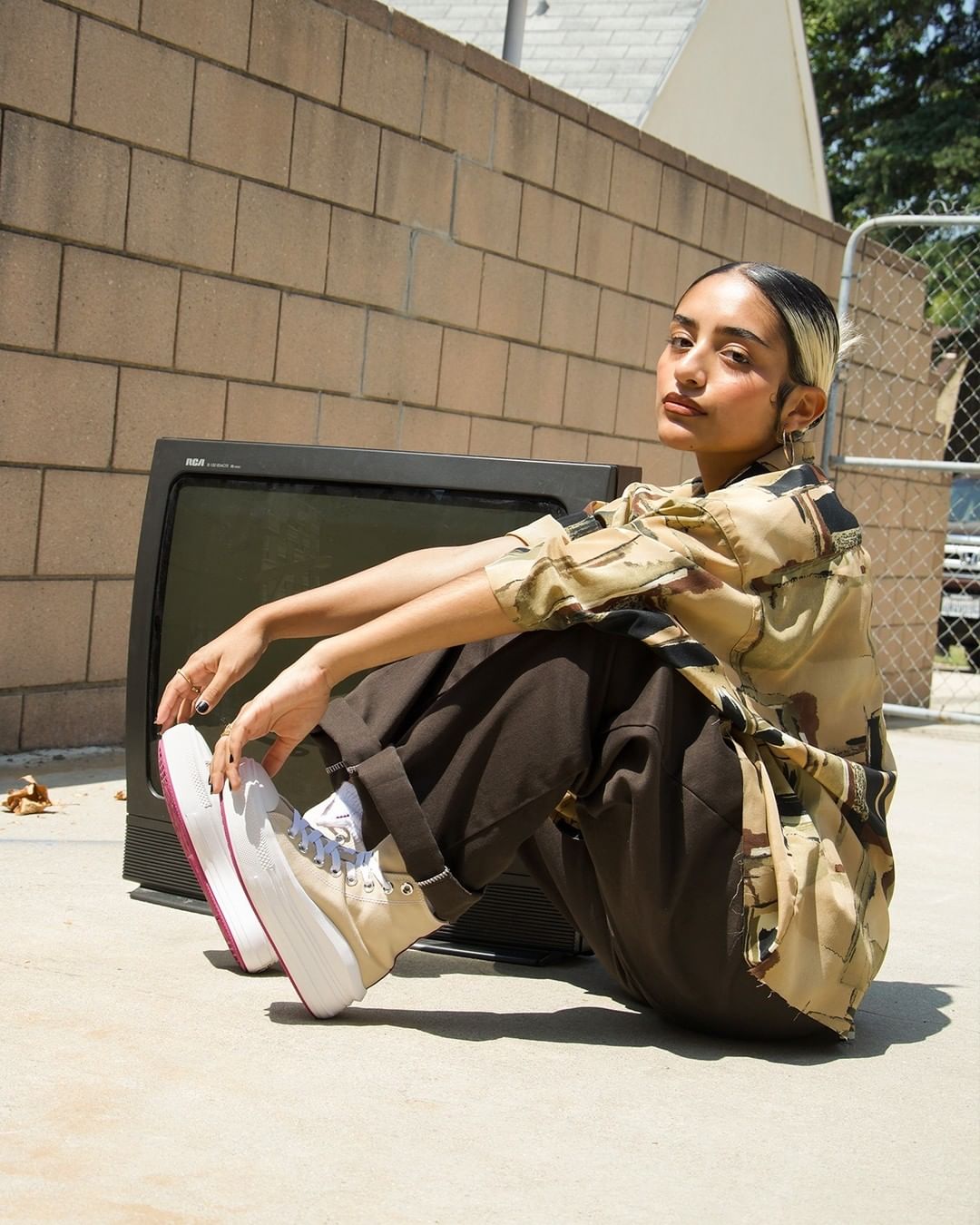 converse taylor move platform